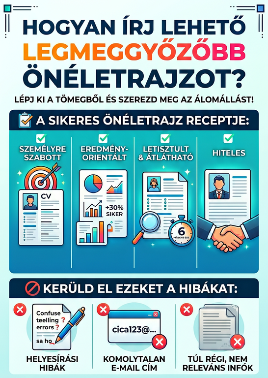 Hogyan írj lehető legmeggyőzőbb önéletrajzot? 